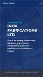 Mobile Screenshot of inoxfabrications.com